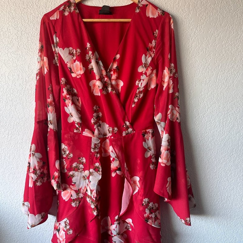 City Chic | Secret Lotus Minidress | Size 14